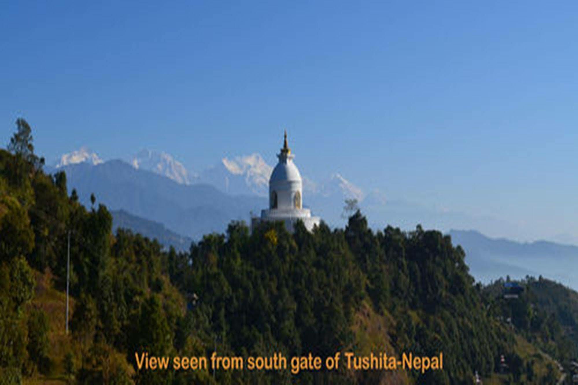 博卡拉 Tushita Nepal Yoga Retreat Center酒店 外观 照片
