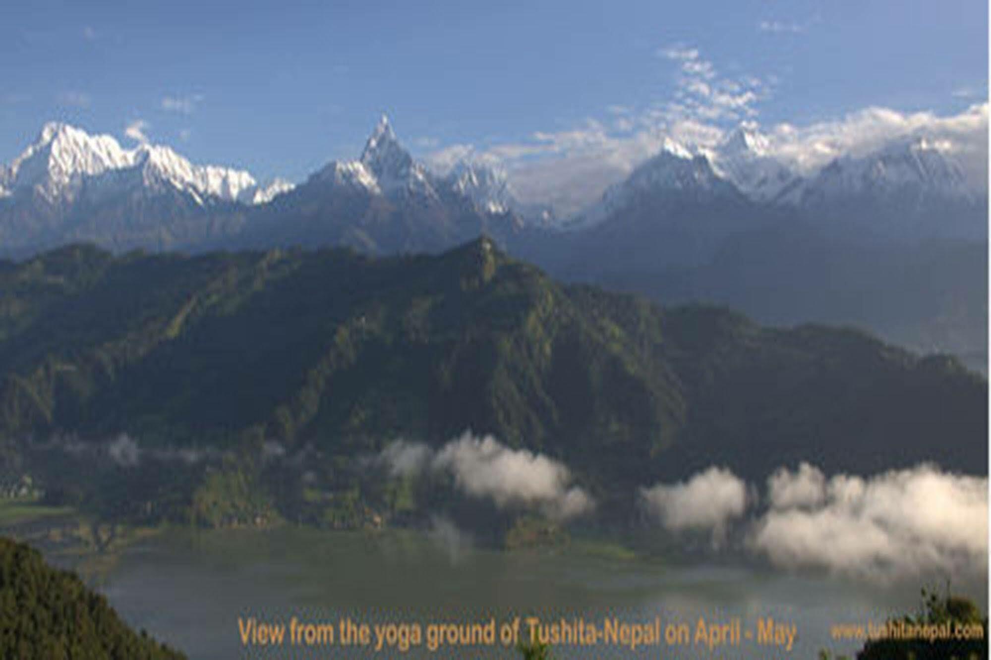 博卡拉 Tushita Nepal Yoga Retreat Center酒店 外观 照片